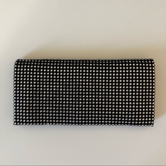 MNG by Mango crystal embellished clutch - Picture 1 of 12